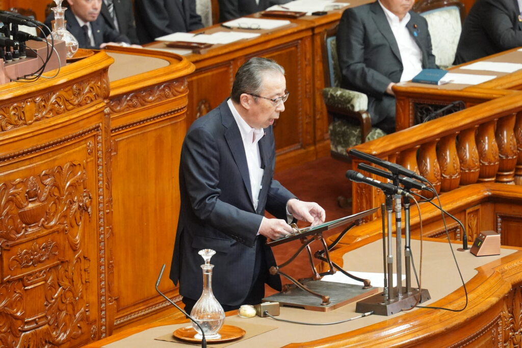 浜野よしふみ議員が賛成討論にて「今後の経済財政運営」について問題提起