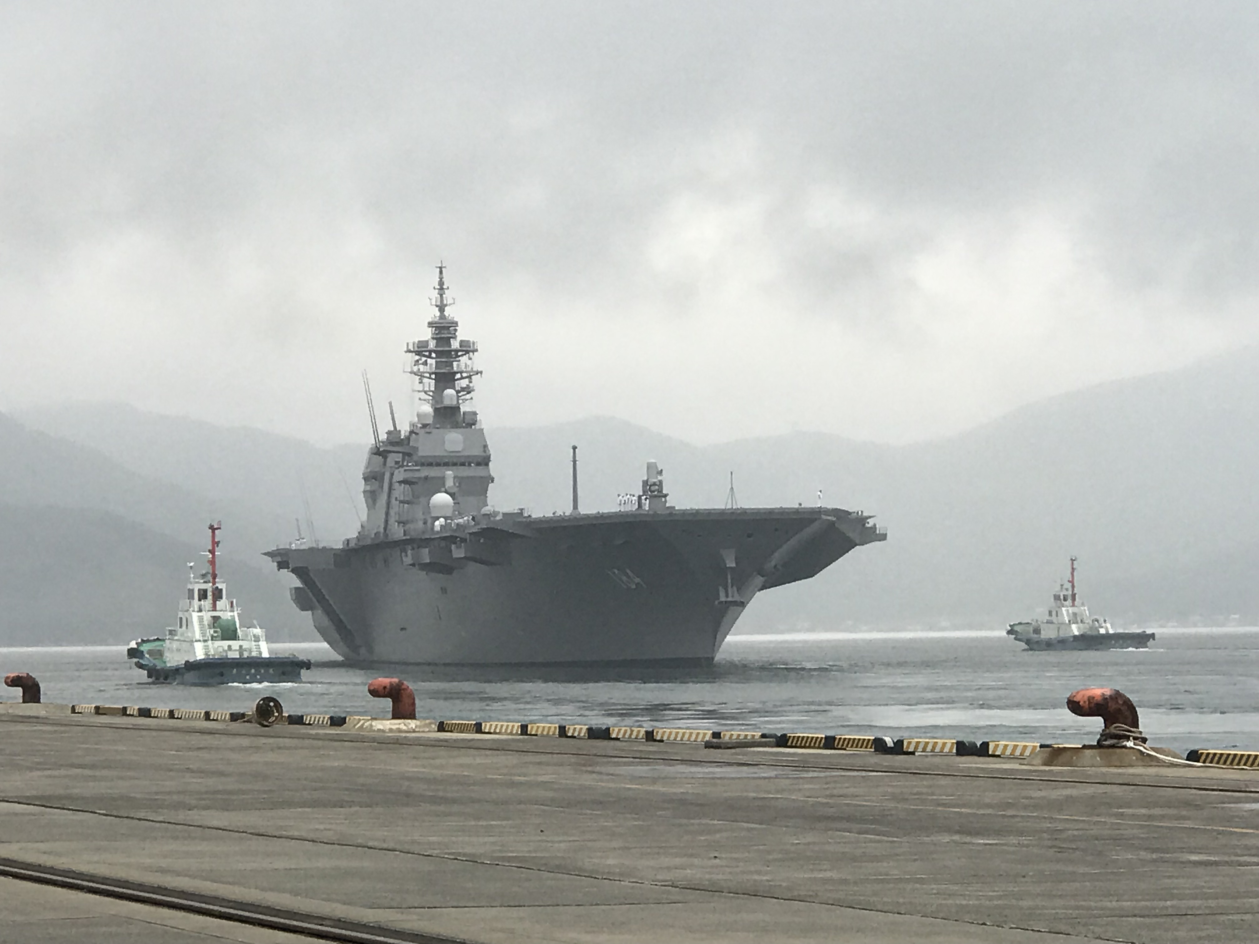 敦賀市議会議員 山本たけし オフィシャルサイト「護衛艦かが」一般公開