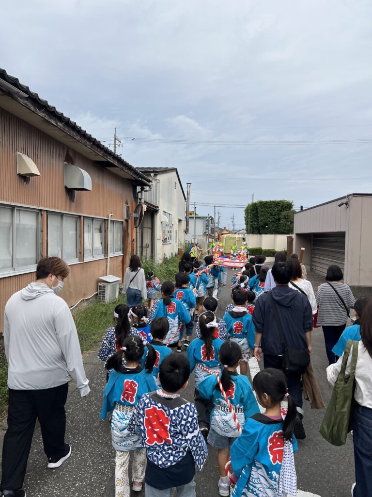 御神輿巡行であった、二つの嬉しいこと